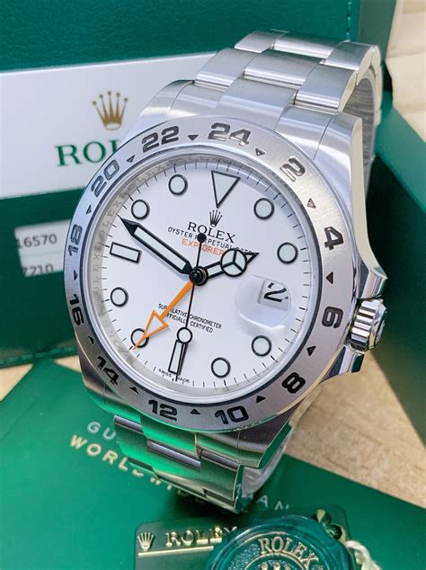 rolex explorer ii 15670 dial white|rolex explorer ii for sale.